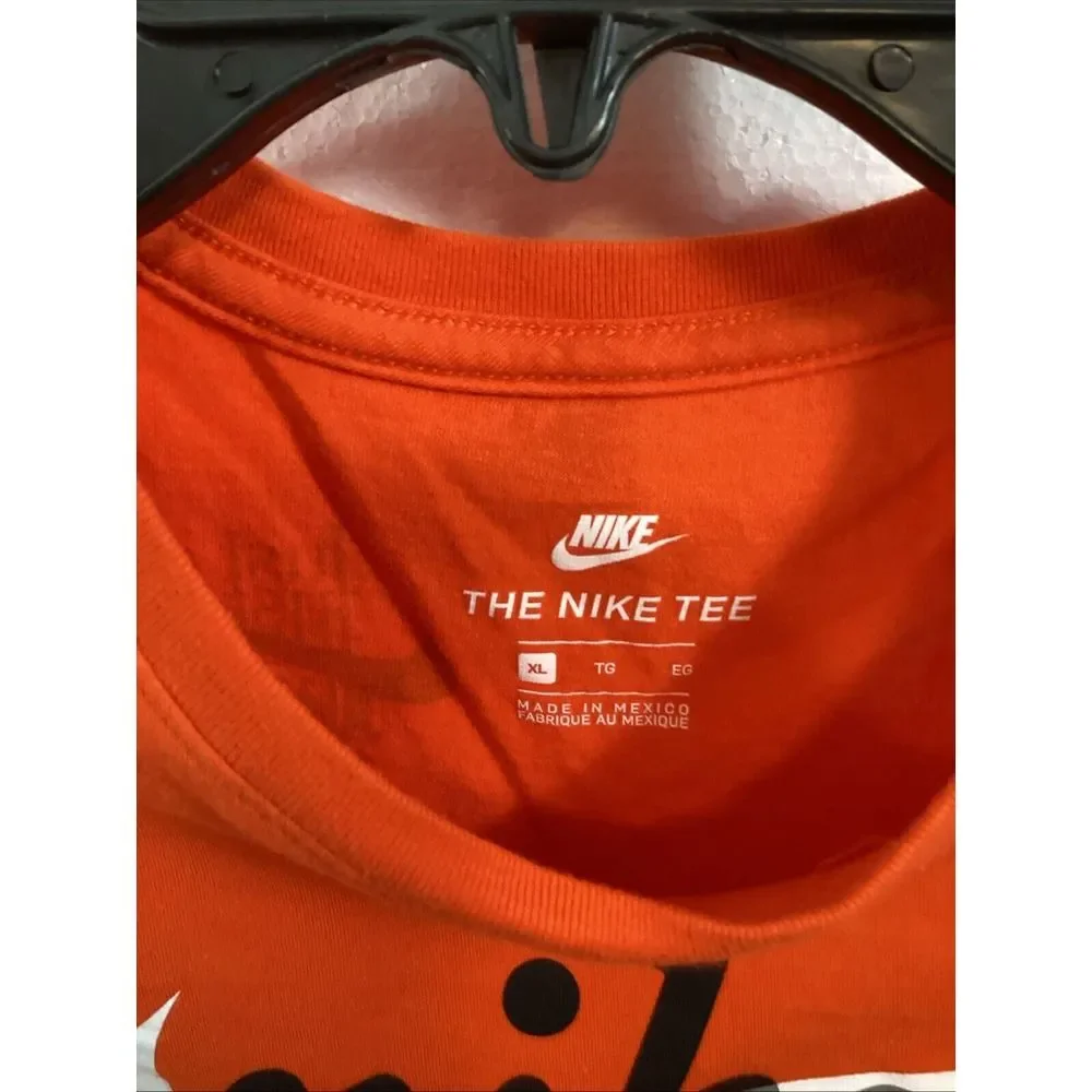 Nike Just Do It Orange Youth Size XL T Shirt 🔥59981 - Picture 2 of 7